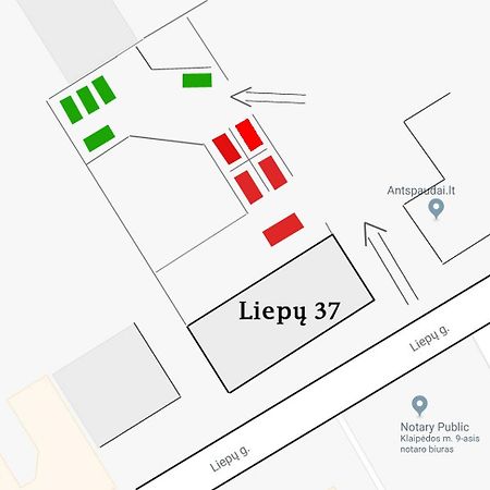Liepu 37 Leilighet Klaipėda Eksteriør bilde